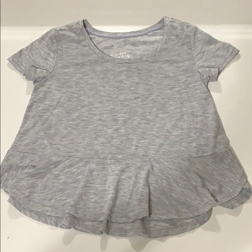 Cute casual grey T-shirt